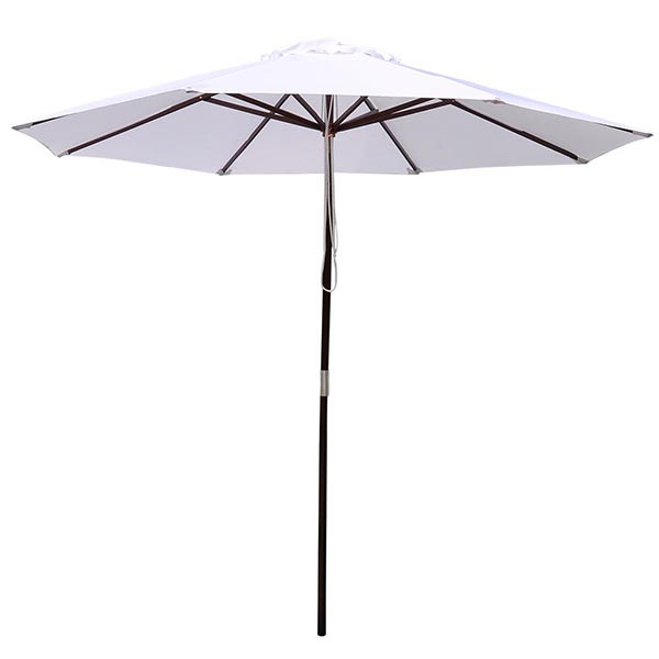white  Market Umbrella